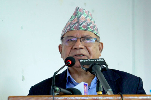 कोशीमा दुई विकल्प छन्, कि मिल्ने कि चुनावमा जाने : अध्यक्ष नेपाल